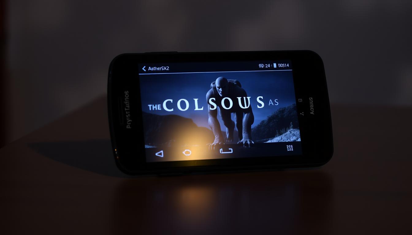 AetherSX2 Shadow of the Colossus PS2 low-end Android