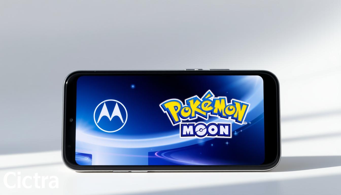 Citra Pokémon Moon Moto E7 Helio G25 2GB RAM