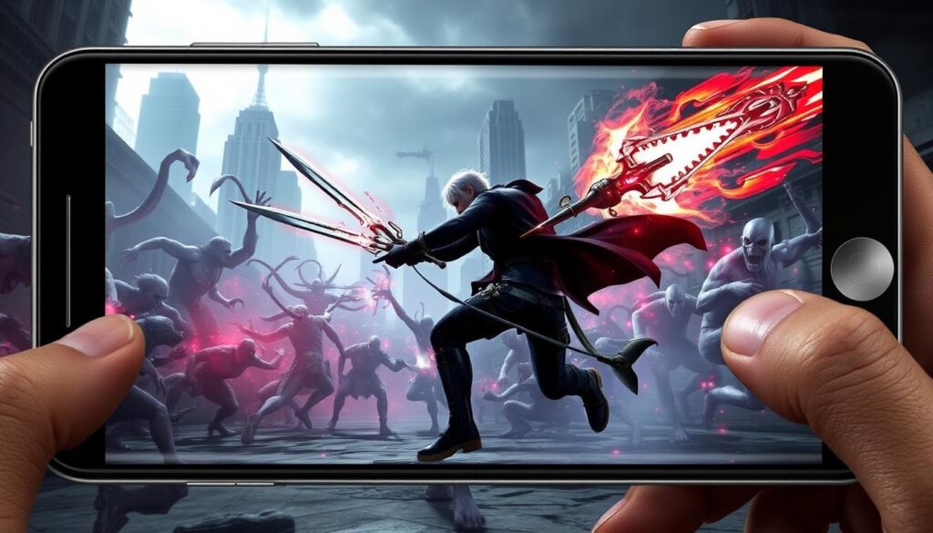 Devil May Cry 3 Gameplay on Mobile