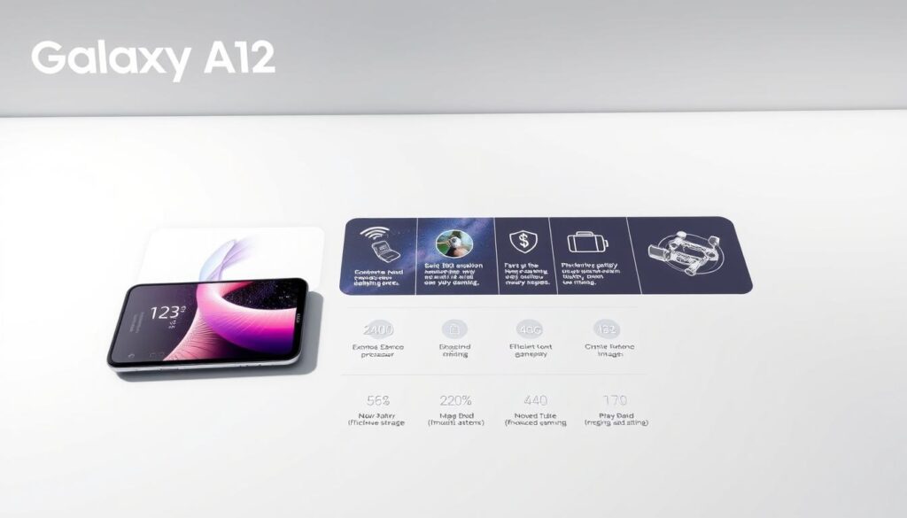 Galaxy A12 specifications for mobile gaming