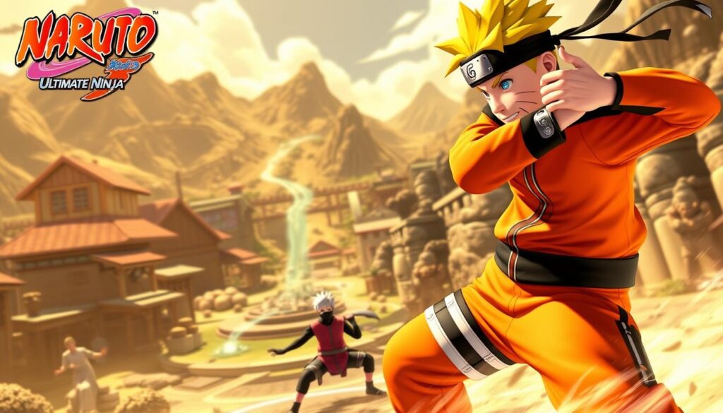 Naruto Ultimate Ninja 3 action game