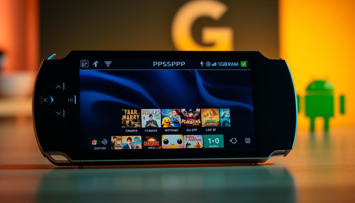 PPSSPP Android Go 1GB RAM light PSP games