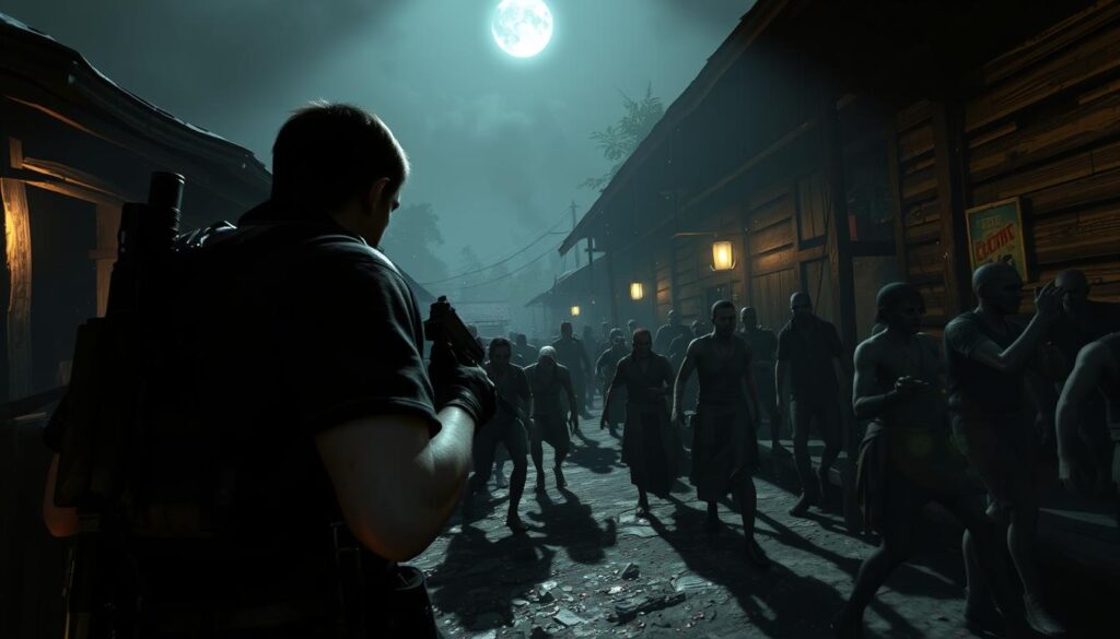 Resident Evil 4 gameplay