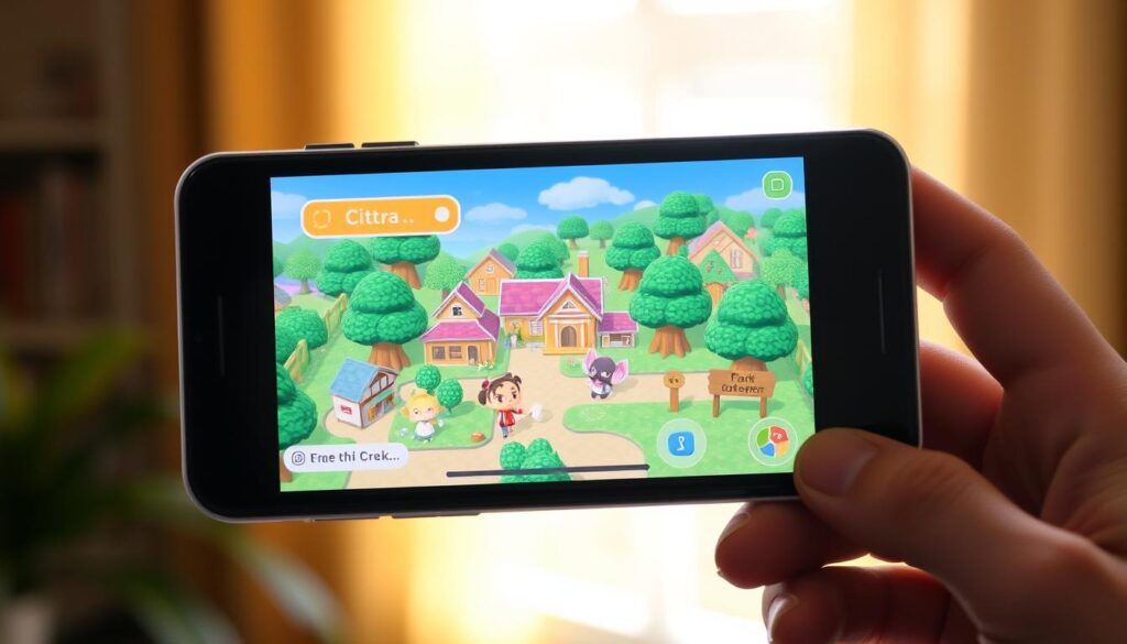 Citra emulator Animal Crossing New Leaf on Android