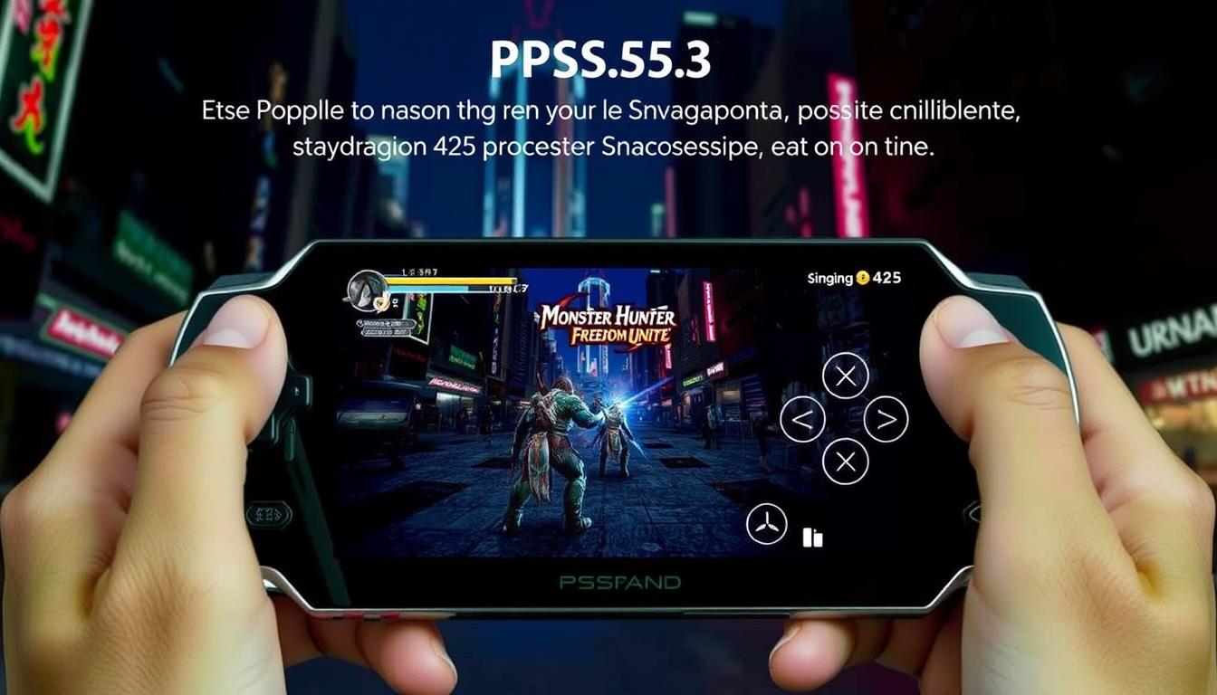 PPSSPP Monster Hunter Freedom Unite Snapdragon 425 Android