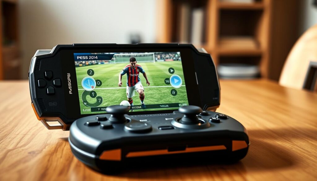 PPSSPP emulator PES 2014 mobile gaming