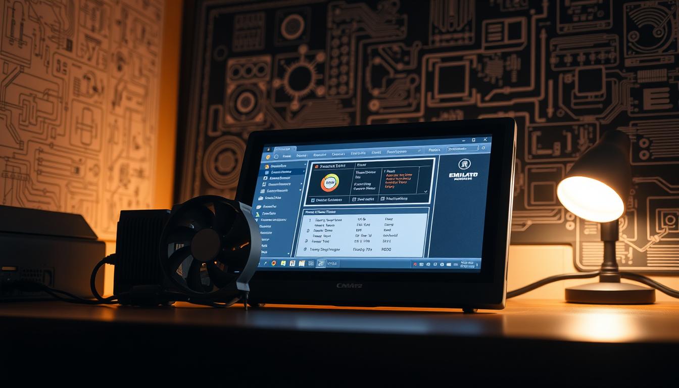 emulators that reduce heating on low-end smartphones