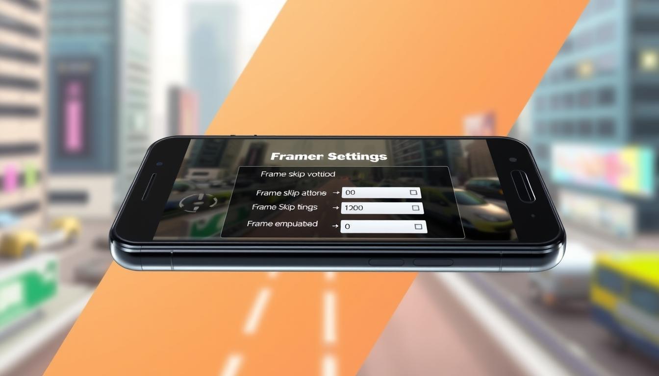 emulators with frame skip for low-spec phones