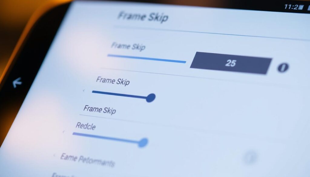 frame skip settings frame skip settings