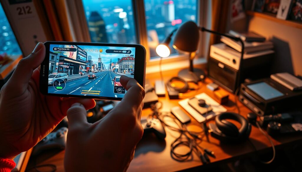 mobile gaming