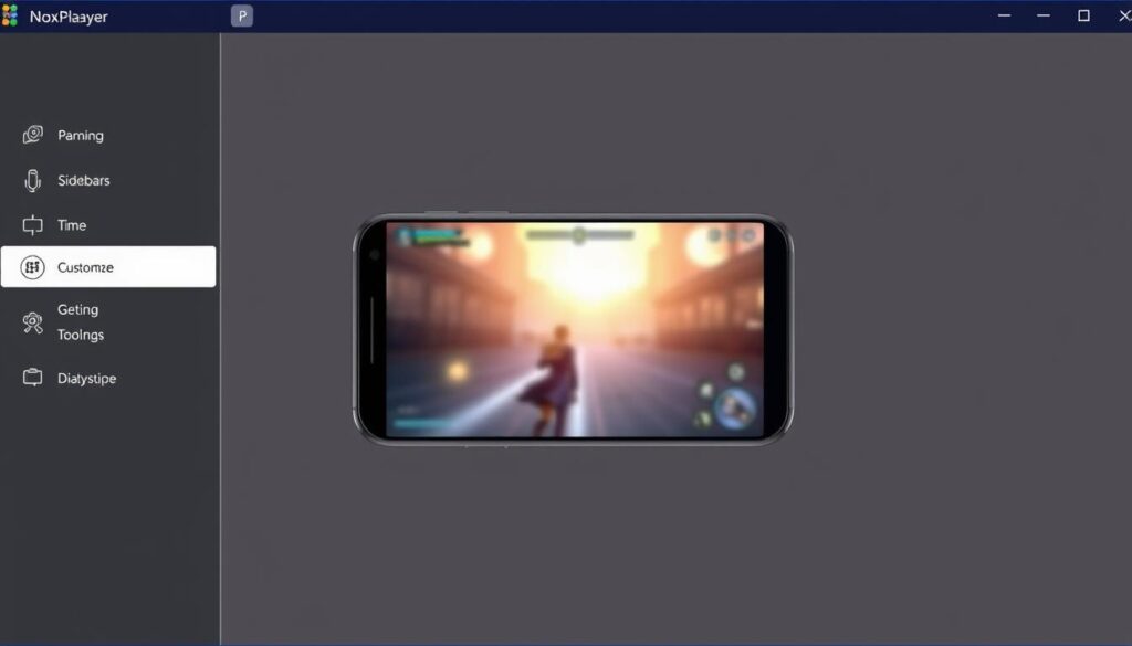 NoxPlayer user interface customization