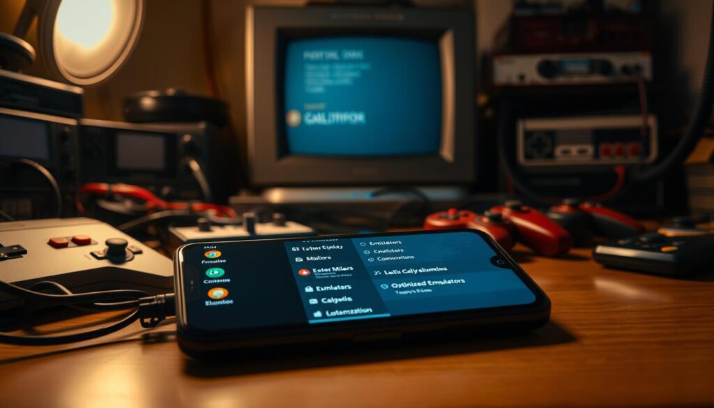 emulator options