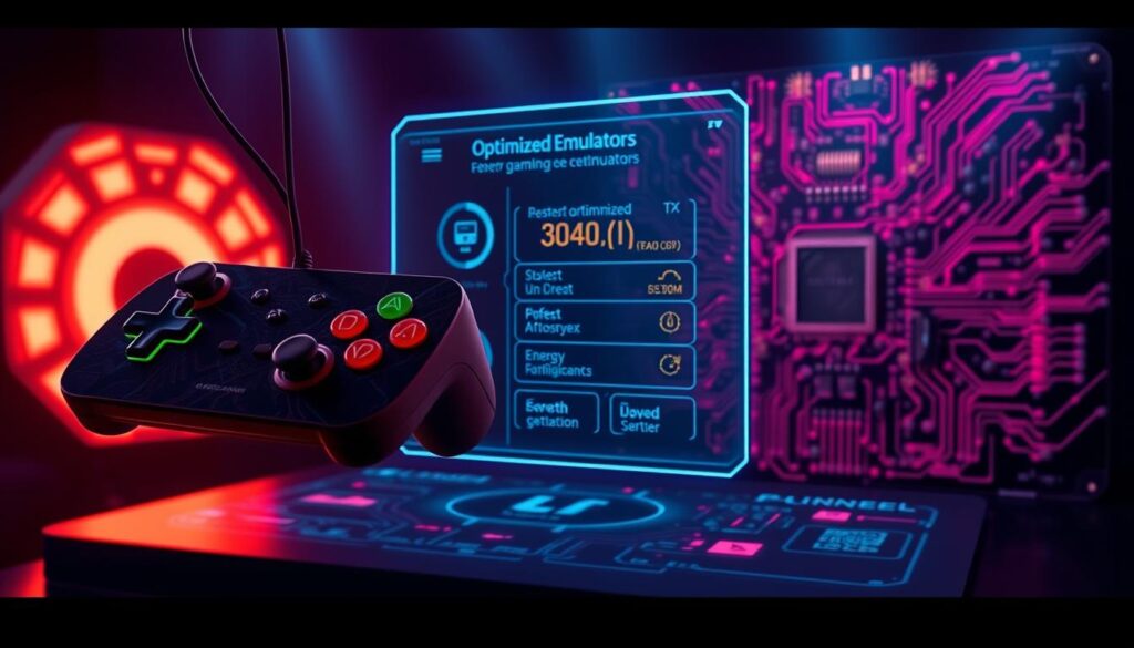 optimized emulators for gaming performance on old chipsets