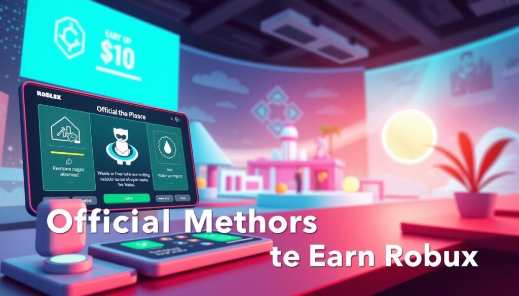 Métodos Oficiais Para Ganhar Robux