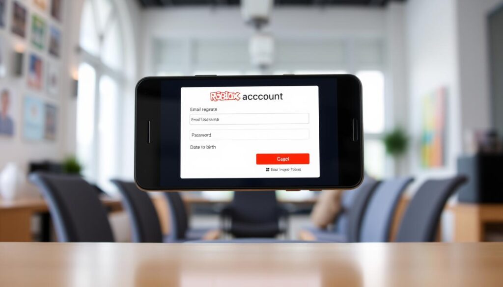 criar conta Roblox