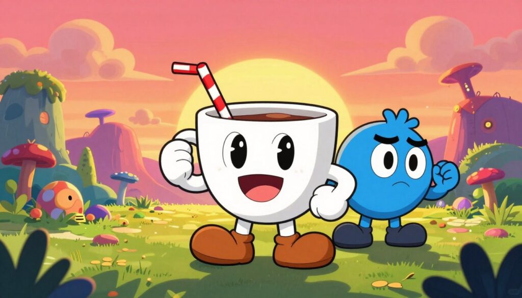 Cuphead personagens
