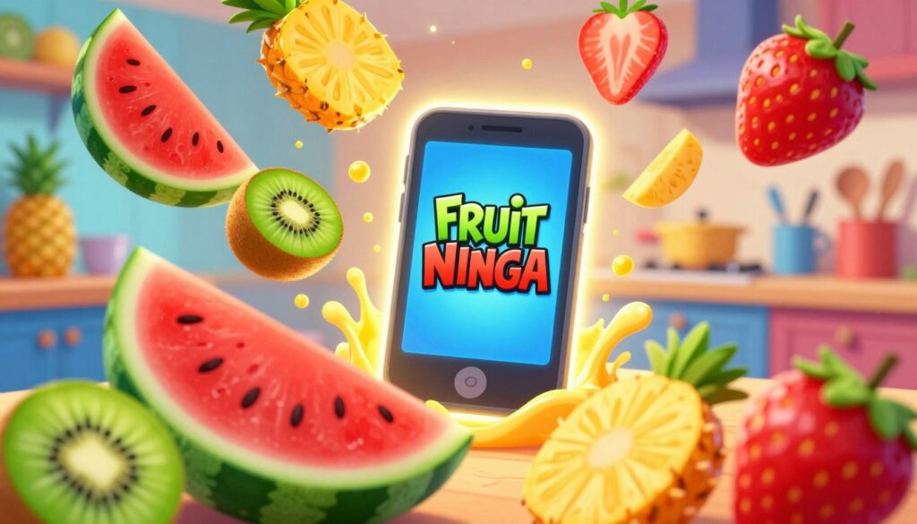 Fruit Ninja fenômeno nos jogos