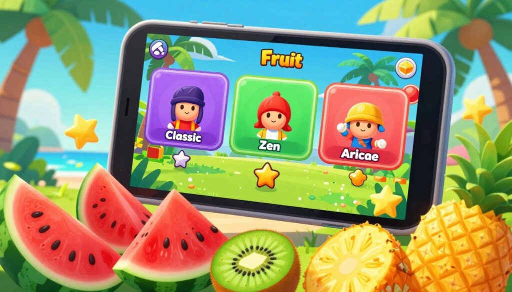 Fruit Ninja modos de jogo