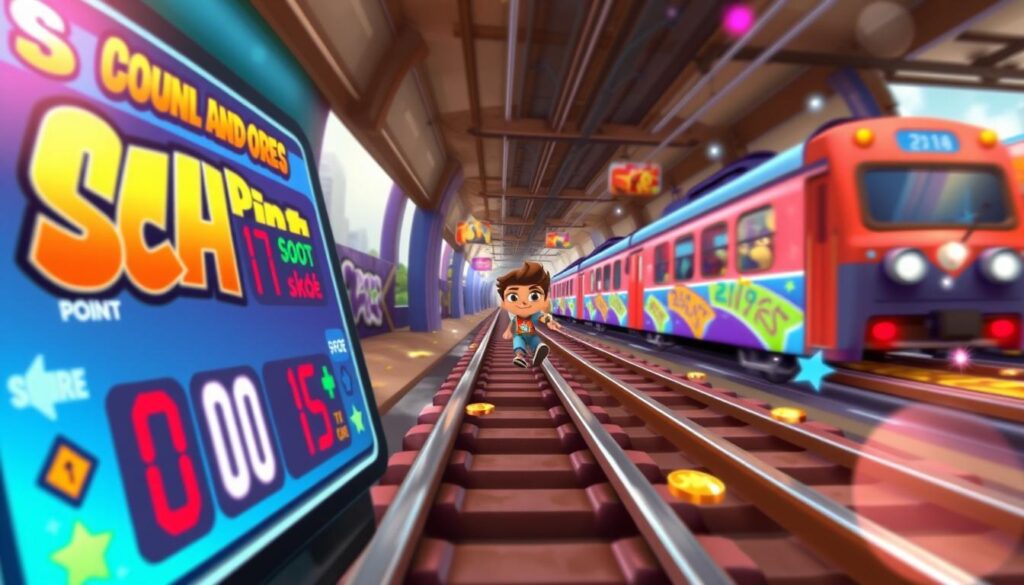 Sistema de Pontuação Subway Surfers Sistema de Pontuação Subway Surfers
