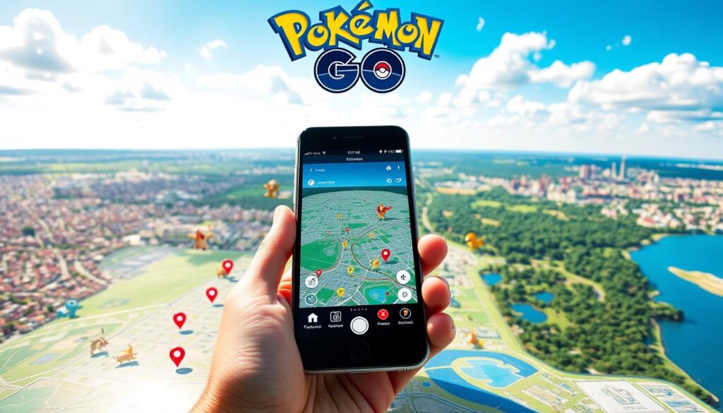mapa Pokémon GO