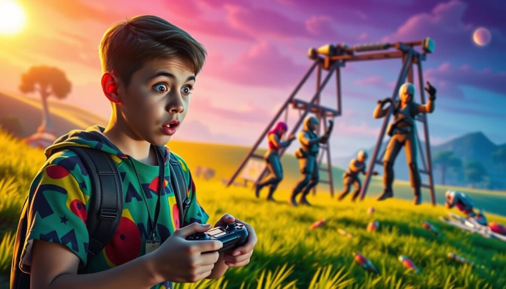 primeiros passos no Fortnite