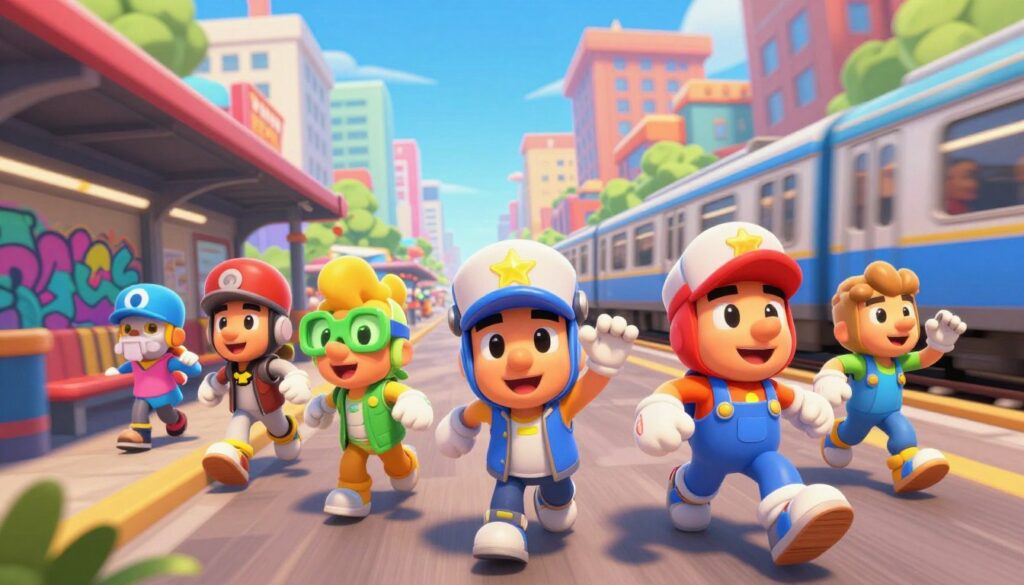 melhores personagens Subway Surfers