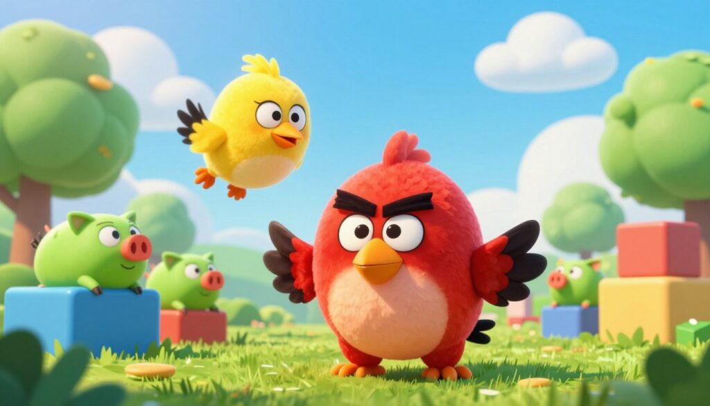 pássaros famosos nos games