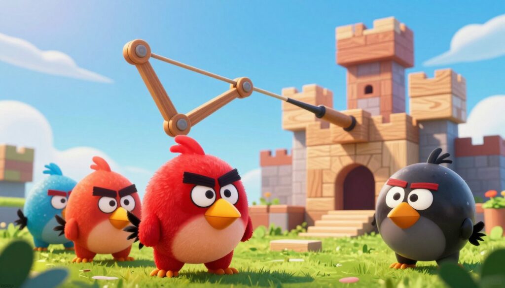 personagens do Angry Birds