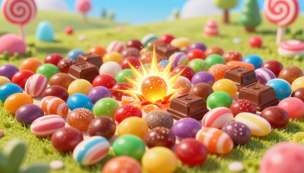 Candy Crush tabuleiro Candy Crush tabuleiro