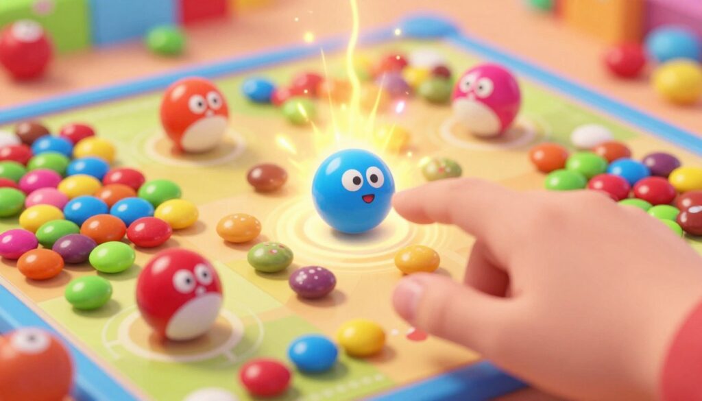 estratégia de jogo e boosters no Candy Crush