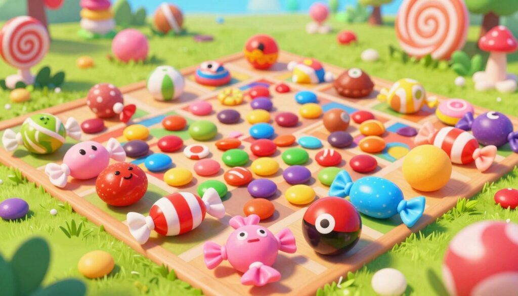 mecânicas de jogo e boosters no Candy Crush