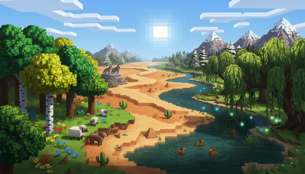 Minecraft guia de biomas