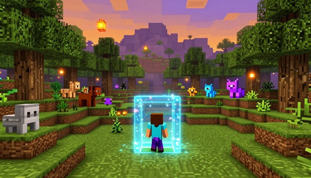 Minecraft jogabilidade