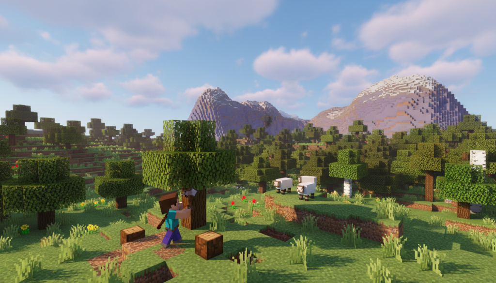 Minecraft recursos madeira