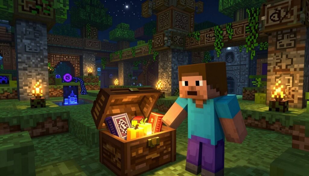 exploração Minecraft
