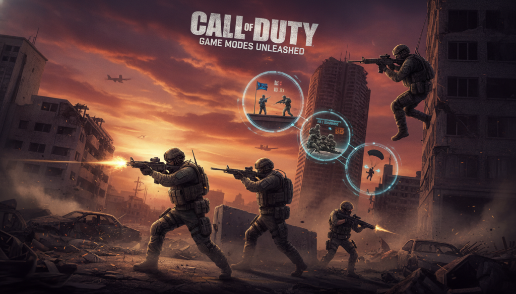 modos de jogo no Call of Duty