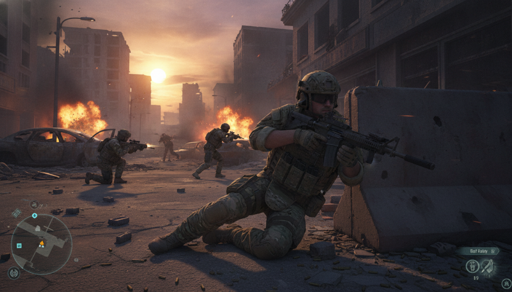 posicionamento e sensibilidade no multiplayer
