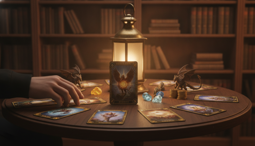deckbuilding e cartas