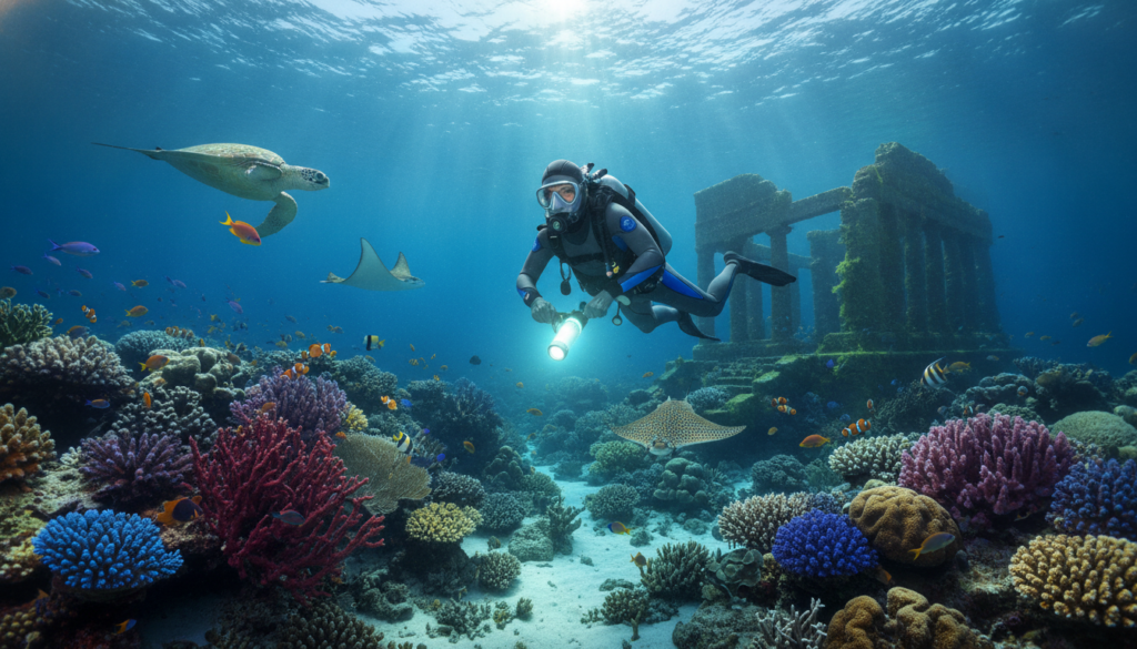 aventura submarina