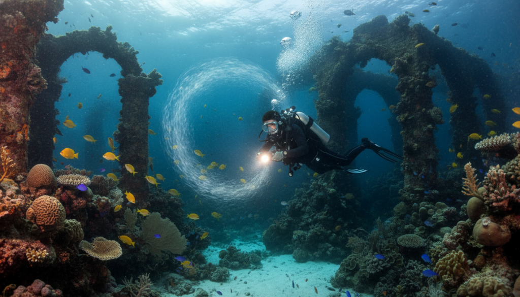 exploração submarina