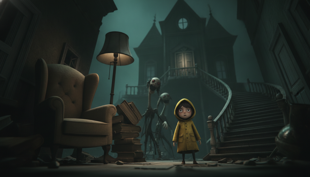 história de Little Nightmares história de Little Nightmares