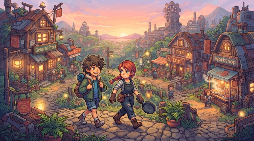 Eastward RPG indie narrativa