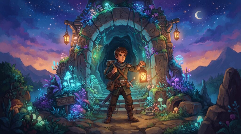 história de Moonlighter história de Moonlighter